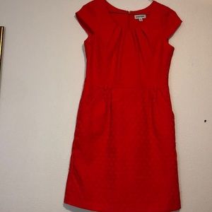 Orange dress